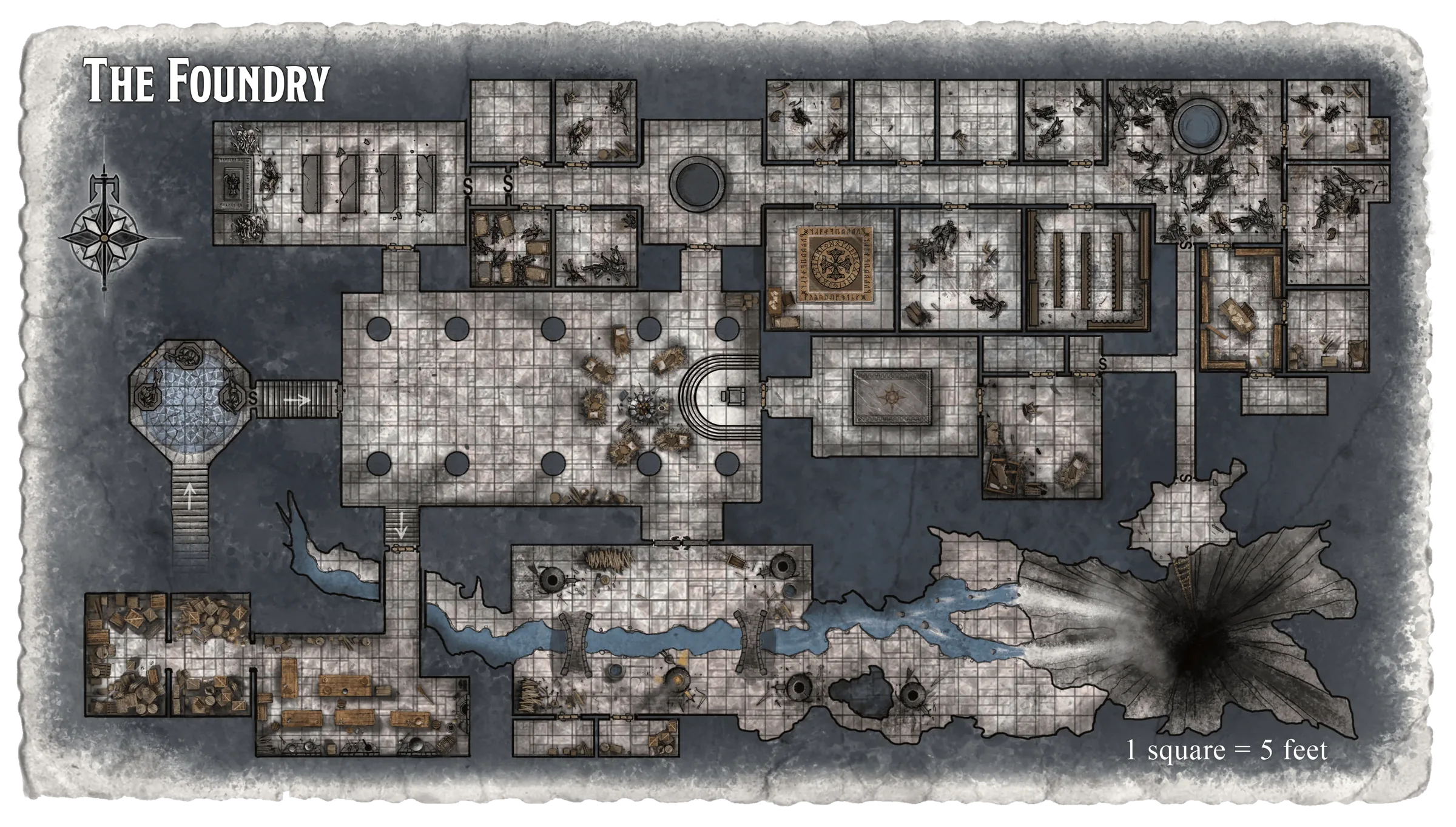 Map of the Foundry