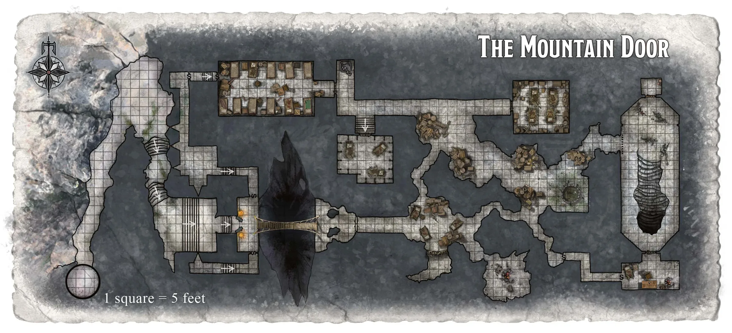 Map of the Mountain Door